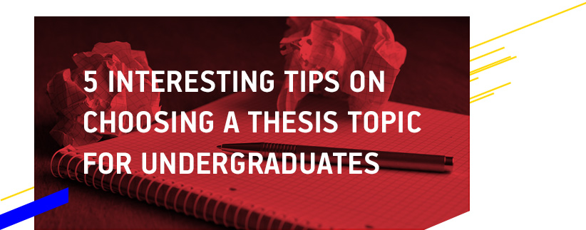 Thesis Topic for Undergraduates